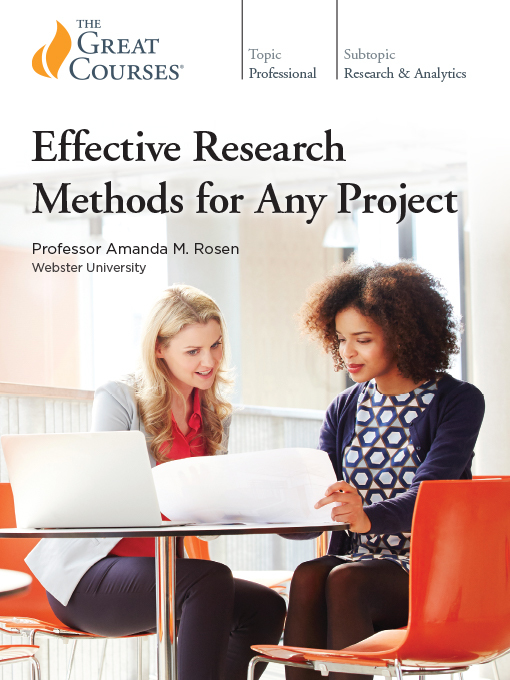 Title details for Effective Research Methods for Any Project by Amanda M. Rosen - Available